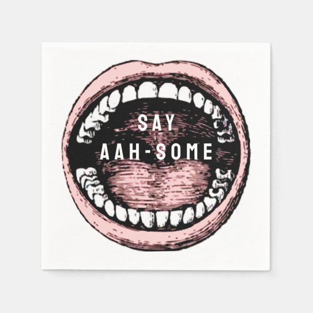 Guardanapo De Papel Formatação na Dental School (Frente)