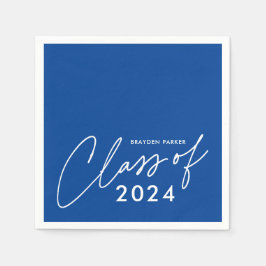 Guardanapo De Papel Formatura da Turma de 2024 Script
