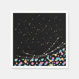 Guardanapo De Papel Fornecimento de festa de aniversário do Glow & rol