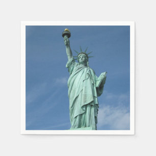Guardanapo De Papel Foto de estátua da liberdade
