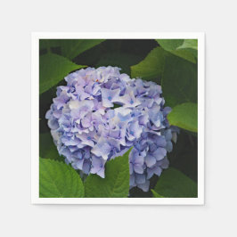 Guardanapo De Papel Foto de Hydrangea Púrpura Floral