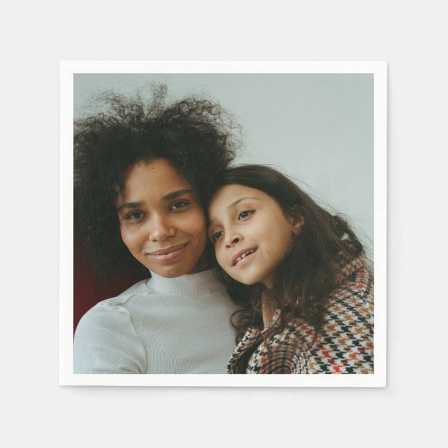 Guardanapo De Papel Foto personalizada (Frente)