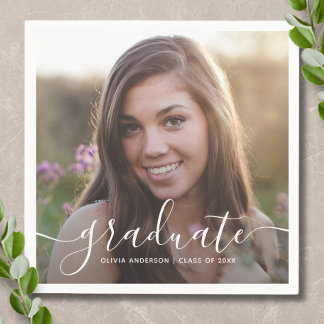 Guardanapo De Papel Foto personalizada de formatura