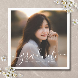 Guardanapo De Papel Foto personalizada de formatura