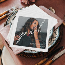 Foto Personalizada de Graduação com Nome 