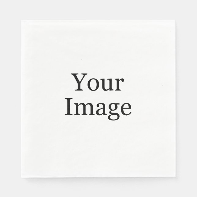 Guardanapo De Papel Foto personalizada de Napkins (Frente)