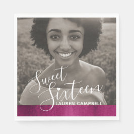 Guardanapo De Papel Fotografia rosa-rosa-rosa-doce, dezesseis