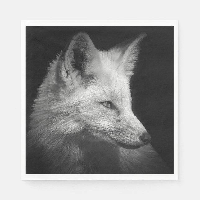 Guardanapo De Papel Fox Portraje Napkins (Frente)