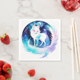 Guardanapo De Papel Fox Woodland Modern Birthday