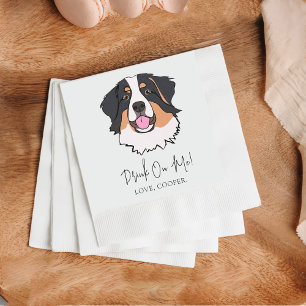 Guardanapo De Papel Foxhound Bebe Em Mim Cachorro Coquetel Costumado N