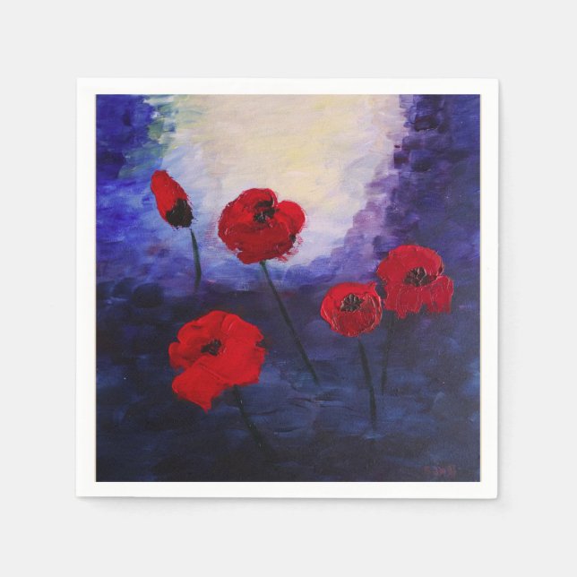 Guardanapo De Papel Fragmentos de papel mágico (Frente)