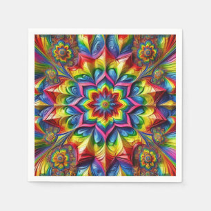 Guardanapo De Papel Fraldas de papel com Design de cores LGBTQ