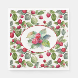 Guardanapo De Papel Framboesas Cachorras