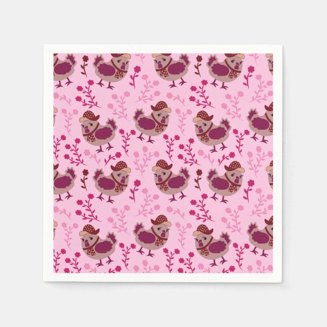 Guardanapo De Papel Frangos (Frente)