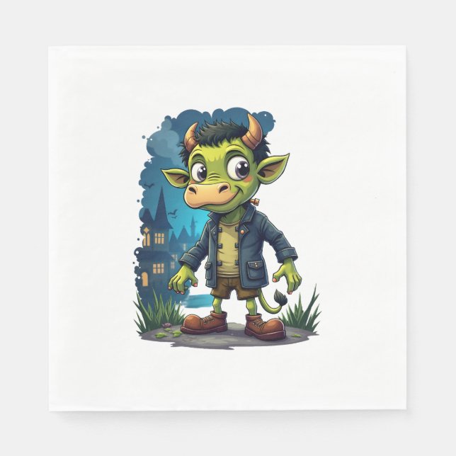 Guardanapo De Papel Frankenmoo (Frente)