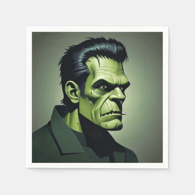 Guardanapo De Papel frankenstein napkins (Frente)