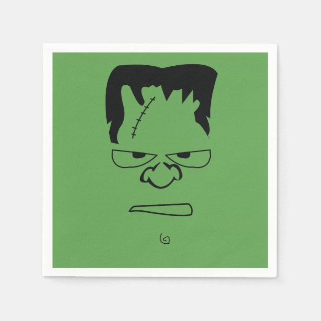 Guardanapo De Papel Frankenstein Napkins (Frente)