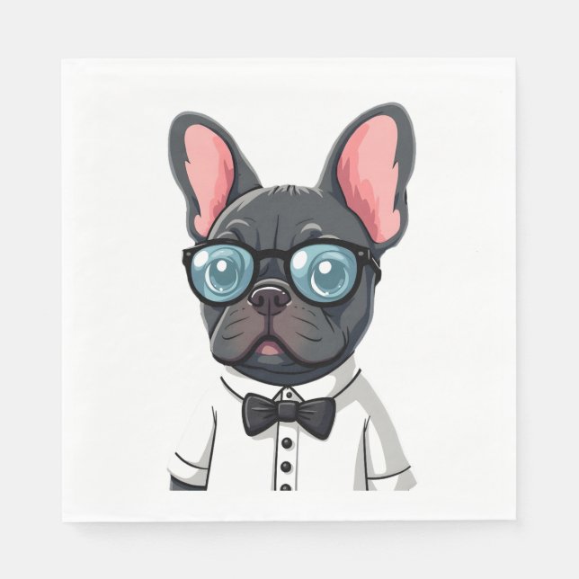 Guardanapo De Papel Frenchie The Gentlemen Cópia (2) (Frente)