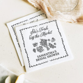 Guardanapo De Papel Fresco Do Chá de panela De Mercado, Mercado De Agr