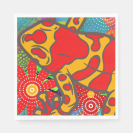 Guardanapo De Papel Frogger