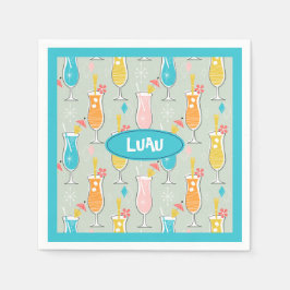 Guardanapo De Papel Fruity Tiki Beverages