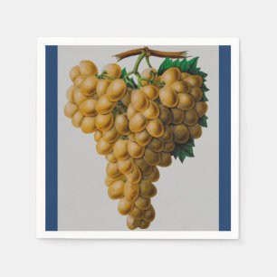 Guardanapo De Papel Fruta Fresca - Uvas Vinheiras Ouros