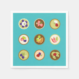 Guardanapo De Papel Fruta Tarts