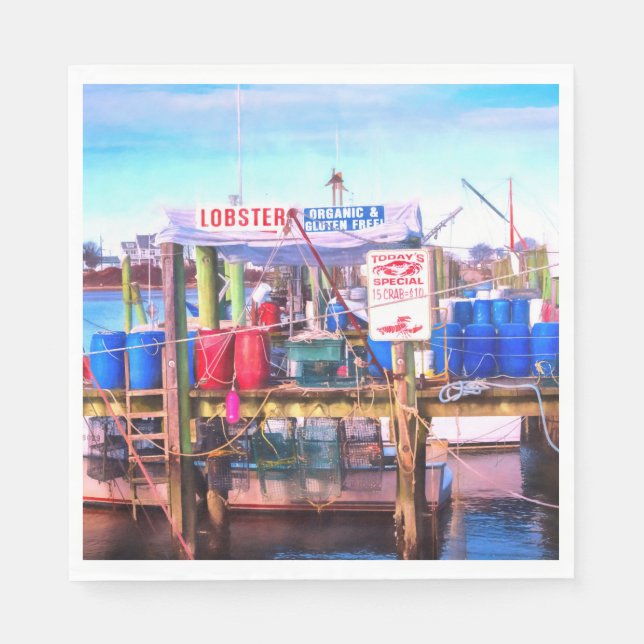 Guardanapo De Papel Frutos do Mar Freshest (Frente)