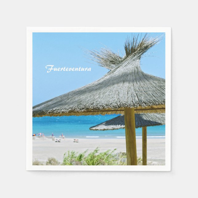 Guardanapo De Papel Fuerteventura Cork Coaster (Frente)