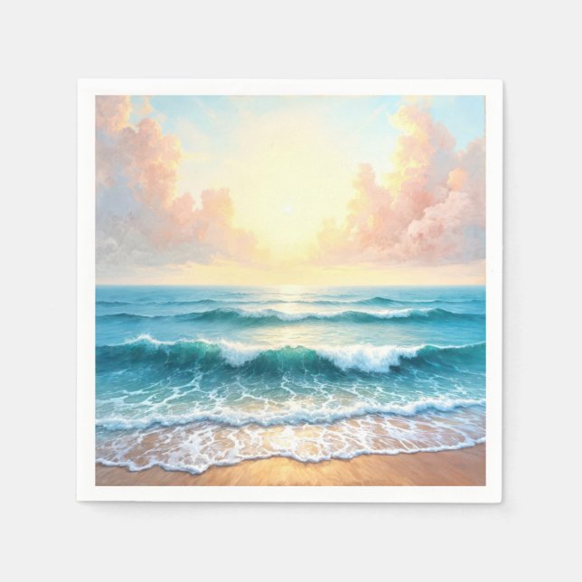 Guardanapo De Papel Fuga da Manhã (Frente)