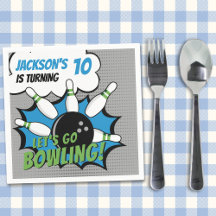 Fun Bowling-Style Birthday Kids