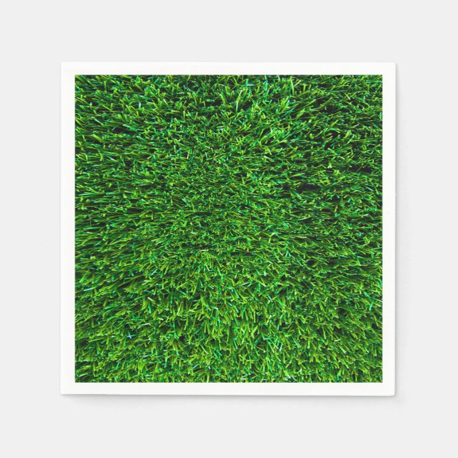 Guardanapo De Papel Fundo de Grass Verde (Frente)