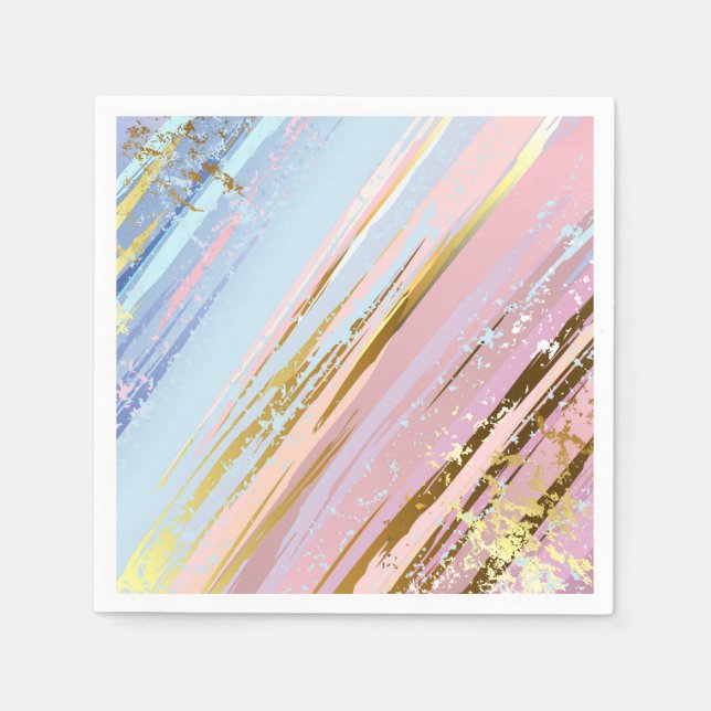 Guardanapo De Papel Fundo Rosa Texturizado (Frente)