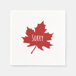 Guardanapo De Papel Funny Canadense