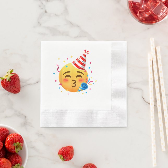 Guardanapo De Papel Funny Emoticon Party (Insitu)