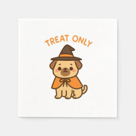 Guardanapo De Papel Funny Halloween Dog Lover Paper Napkins