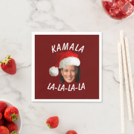 Guardanapo De Papel Funny Kamala Harris Face Papai Noel Natal