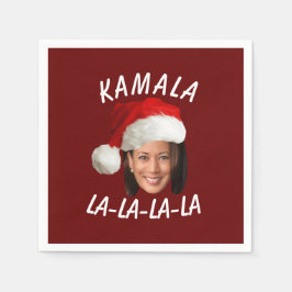 Guardanapo De Papel Funny Kamala Harris Face Papai Noel Natal
