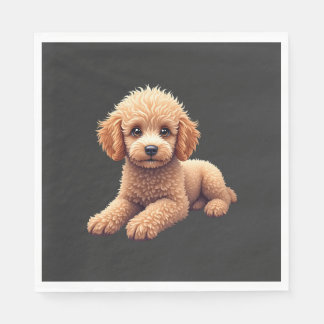 Guardanapo De Papel Funny Poodle Animal Lover Dogs Graphic Cute Dog Ow