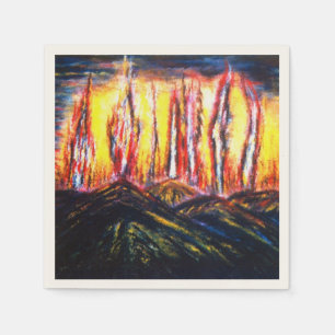 Guardanapo De Papel Fury Fires