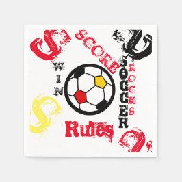 GUARDANAPO DE PAPEL FUTEBOL