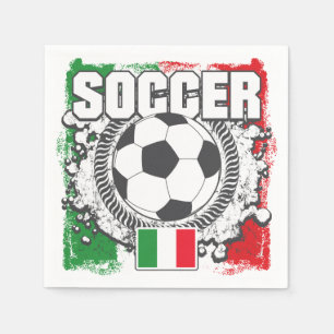 Guardanapo De Papel Futebol Italia