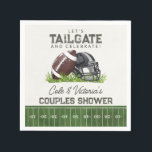 Guardanapo De Papel Futebol Tailgate & Celebrar Casais Touchdown<br><div class="desc">Vamos fazer uma festa de cauda e celebrar! Marque um gol com nossa decoração temática de Futebol Clássico, perfeita para celebrar o dia especial do seu pequeno astro! Transporte seus convidados para o campo com nossas decorações atemporais, evocando a emoção do grande jogo. Cada detalhe é projetado para capturar a...</div>