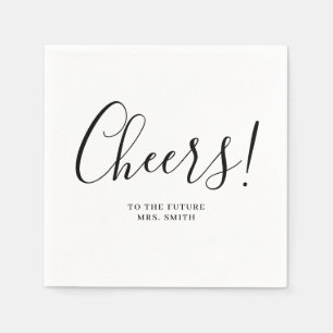 Guardanapo De Papel Futura Sra. Modern Chá de panela Napkins