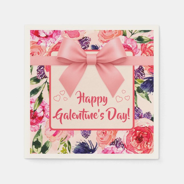 Guardanapo De Papel Galantine's Day Napkins (Frente)