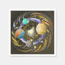 Guardanapo De Papel Galaxy Kovarellah