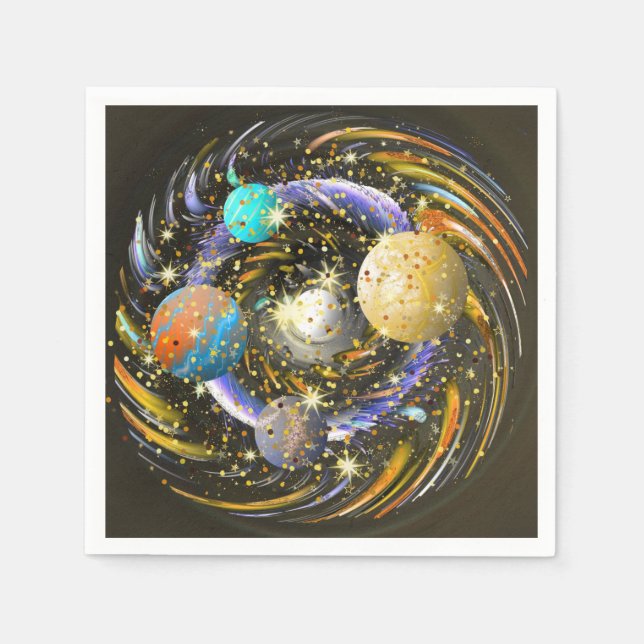 Guardanapo De Papel Galaxy Kovarellah (Frente)