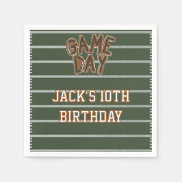 Guardanapo De Papel Game Day Football