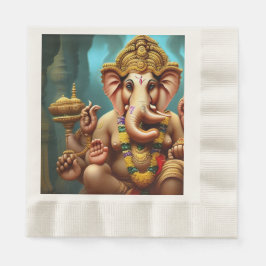 Guardanapo De Papel Ganesh toma uma selfie