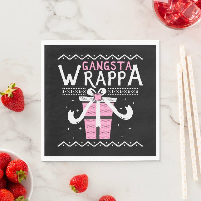 Guardanapo De Papel Gangsta Wrappa (Criador carregado)